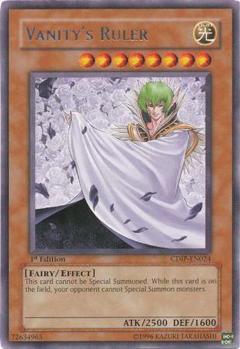 Vanity's Ruler - CDIP-EN024 - Rare