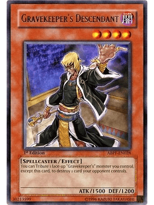 Gravekeeper's Descendant - ABPF-EN028 - Rare