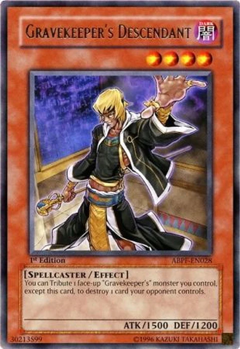Gravekeeper's Descendant - ABPF-EN028 - Rare