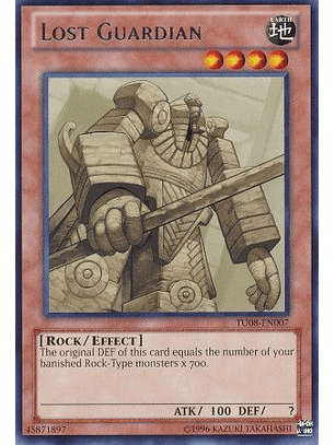 Lost Guardian - TU08-EN007 - Rare (español)