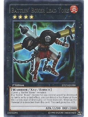 Battlin' Boxer Lead Yoke - LTGY-EN050 - Rare