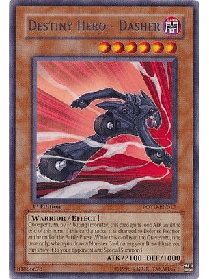 Destiny Hero - Dasher - POTD-EN017 - Rare
