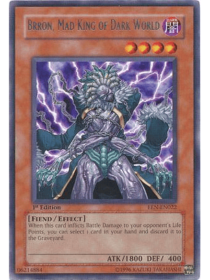 Brron, Mad King of Dark World - EEN-EN022 - Rare