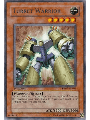 Turret Warrior - DP09-EN003 - Rare