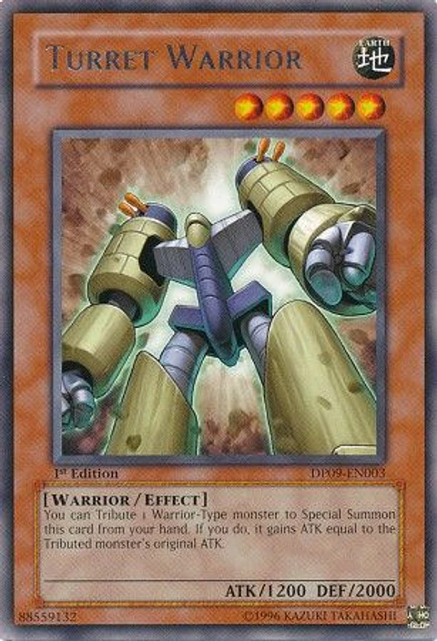 Turret Warrior - DP09-EN003 - Rare