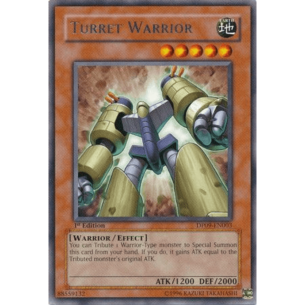 Turret Warrior - DP09-EN003 - Rare