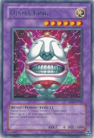 Ojama King - DR3-EN034 - Rare 1