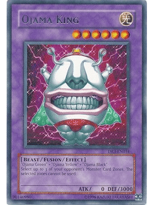 Ojama King - DR3-EN034 - Rare