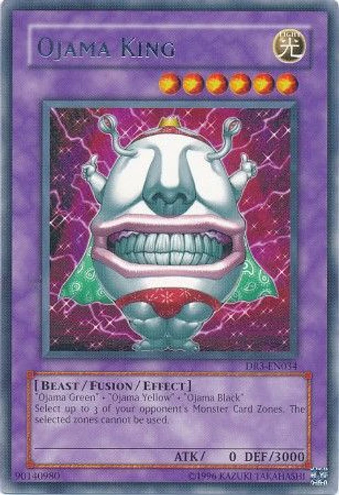 Ojama King - DR3-EN034 - Rare
