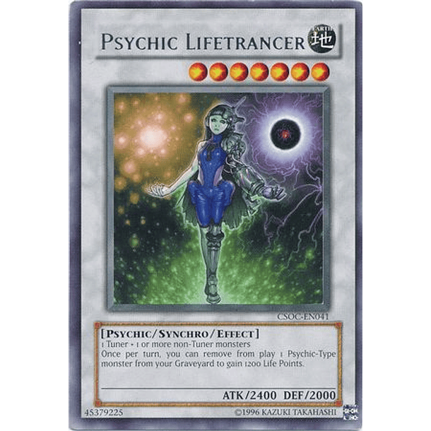 Psychic Lifetrancer - CSOC-EN041 - Rare 