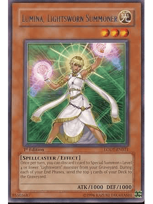 Lumina, Lightsworn Summoner - LODT-EN021 - Rare