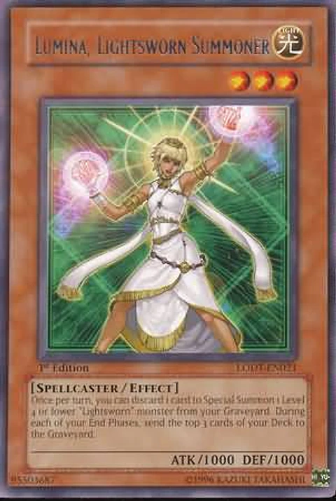 Lumina, Lightsworn Summoner - LODT-EN021 - Rare