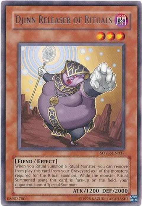 Djinn Releaser of Rituals - SOVR-EN037 - Rare
