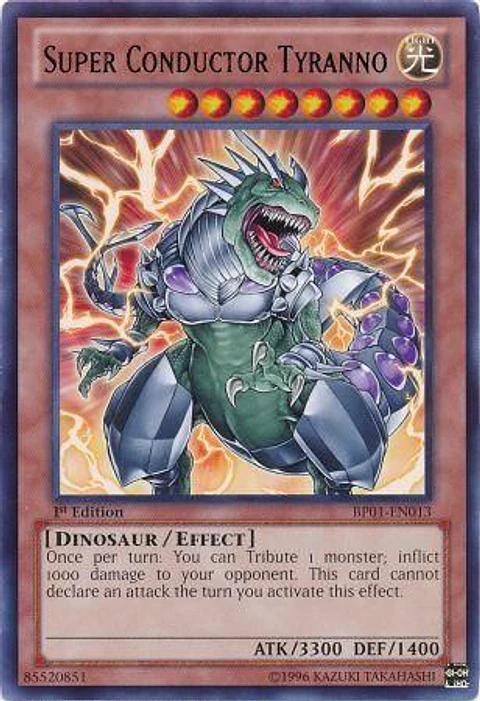 Super Conductor Tyranno - BP01-EN013 - Rare