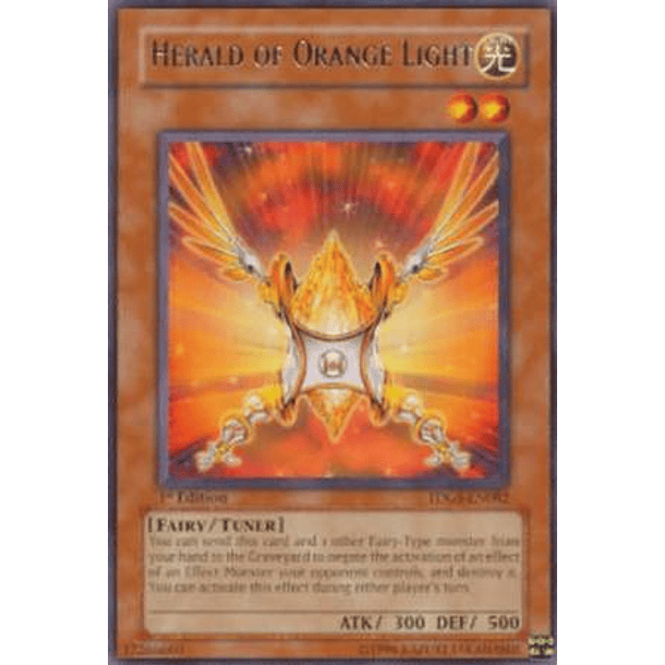 Herald of Orange Light - TDGS-EN082 - Rare