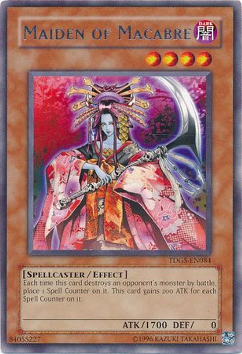 Maiden of Macabre - TDGS-EN084 - Rare 