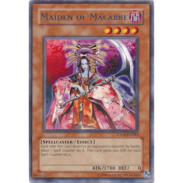 Maiden of Macabre - TDGS-EN084 - Rare 