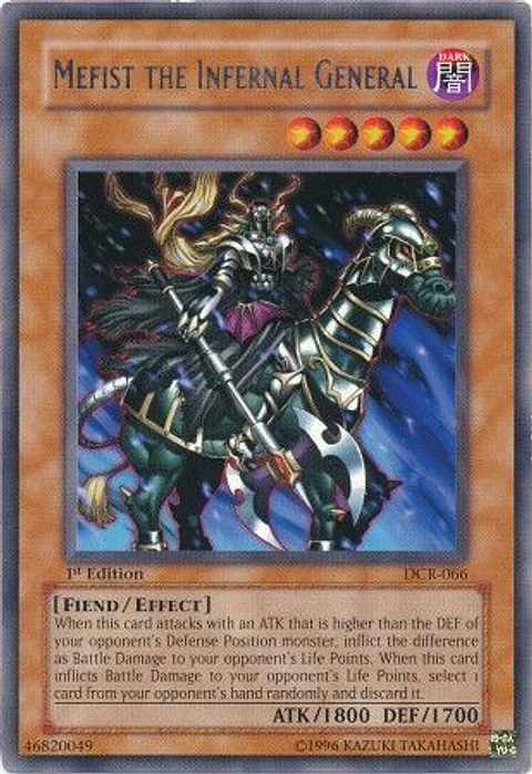 Mefist the Infernal General - DCR-066 - Rare