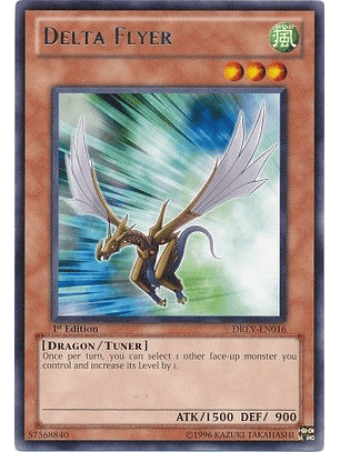 Delta Flyer - DREV-EN016 - Rare 