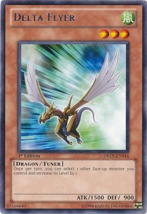 Delta Flyer - DREV-EN016 - Rare 