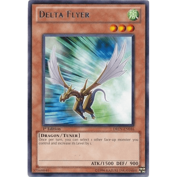 Delta Flyer - DREV-EN016 - Rare 