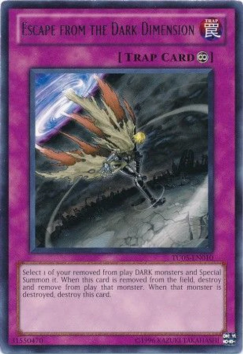 Escape from the Dark Dimension - TU05-EN010 - Rare