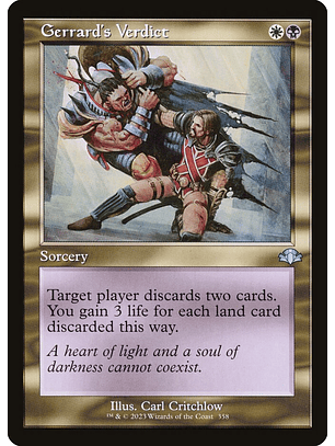 Gerrard's Verdict - DMR - U 