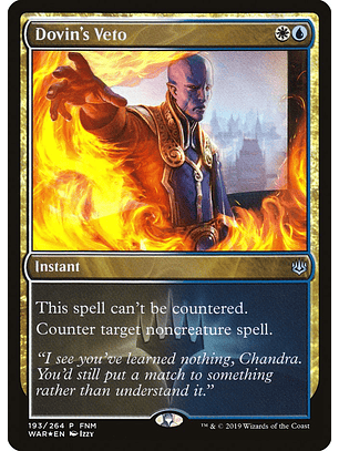 Dovin's Veto - WAR - U 