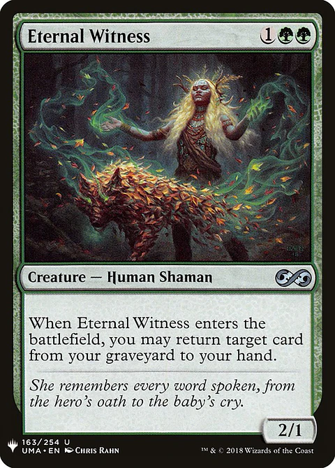 Eternal Witness - PLST - U 