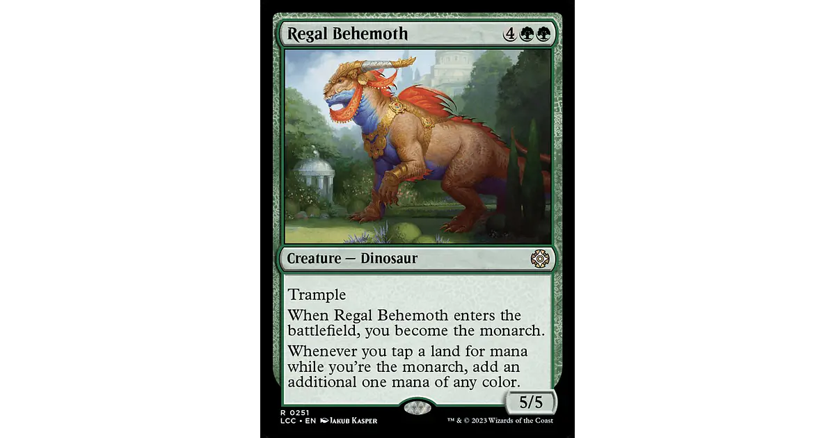 Regal Behemoth - LCC - R