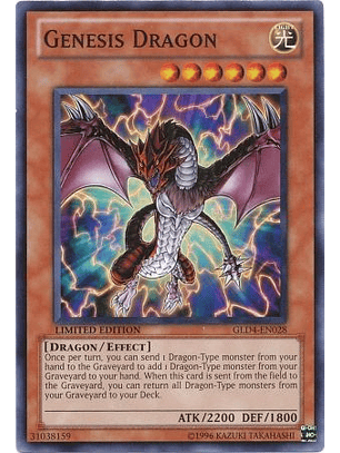 Genesis Dragon - GLD4-EN028 - Common