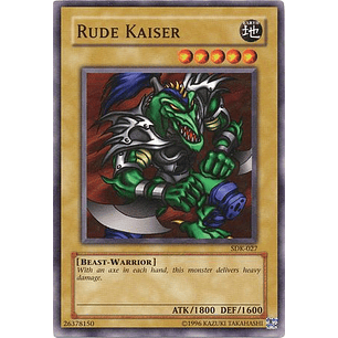 Rude Kaiser - SDK-027 - Common