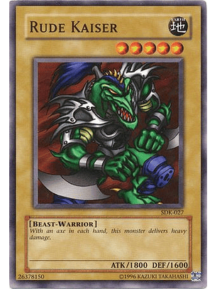 Rude Kaiser - SDK-027 - Common