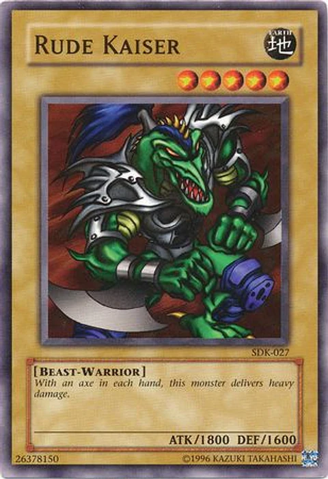 Rude Kaiser - SDK-027 - Common