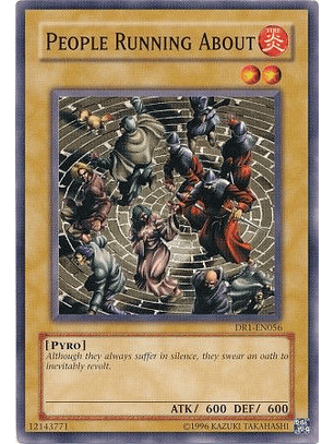 People Running About - DR1-EN056 - Common