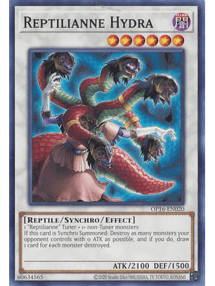 Reptilianne Hydra - OP16-EN020 - Common