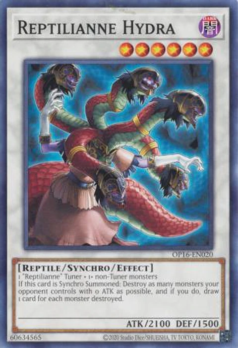 Reptilianne Hydra - OP16-EN020 - Common