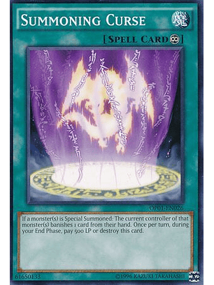 Summoning Curse - OP01-EN026 - Common 