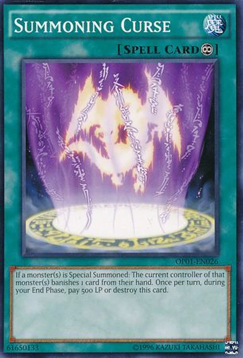 Summoning Curse - OP01-EN026 - Common 