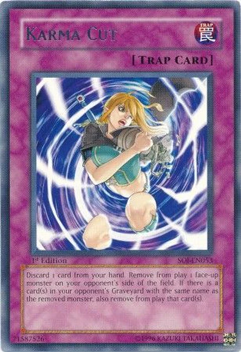 Karma Cut - SOI-EN053 - Rare 