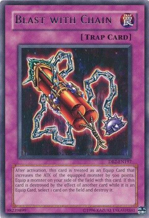 Blast with Chain - DB2-EN197 - Rare