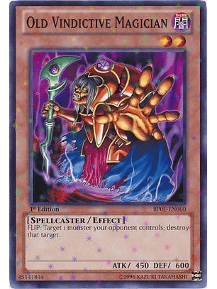 Old Vindictive Magician - BP01-EN060 - Starfoil Rare