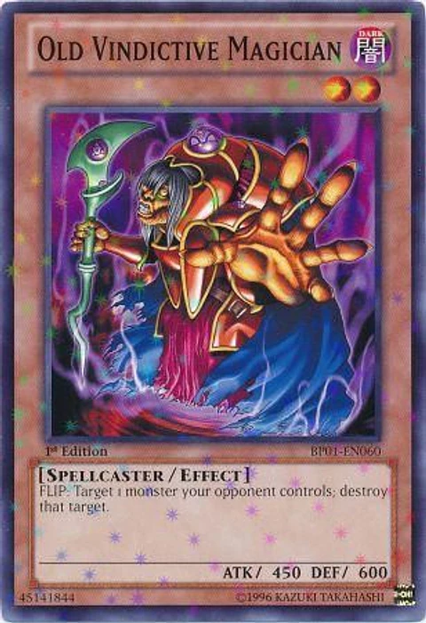 Old Vindictive Magician - BP01-EN060 - Starfoil Rare