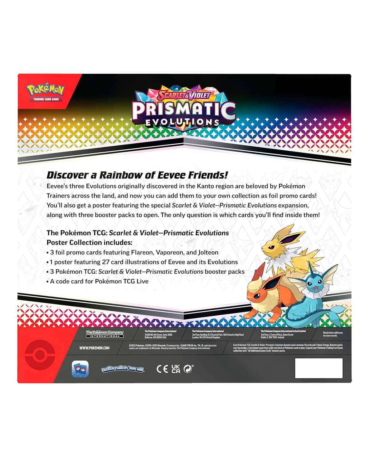PRISMATIC EVOLUTIONS POSTER COLLECTION 4