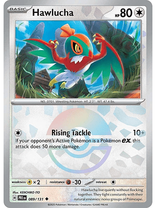 Hawlucha - 089/131 - Uncommon PRE