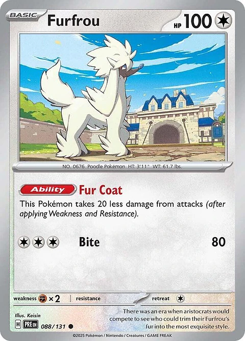 Furfrou - 088/131 - Common - PRE 