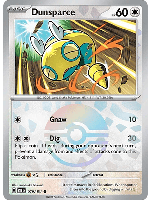 Dunsparce - 079/131 - Common - PRE 