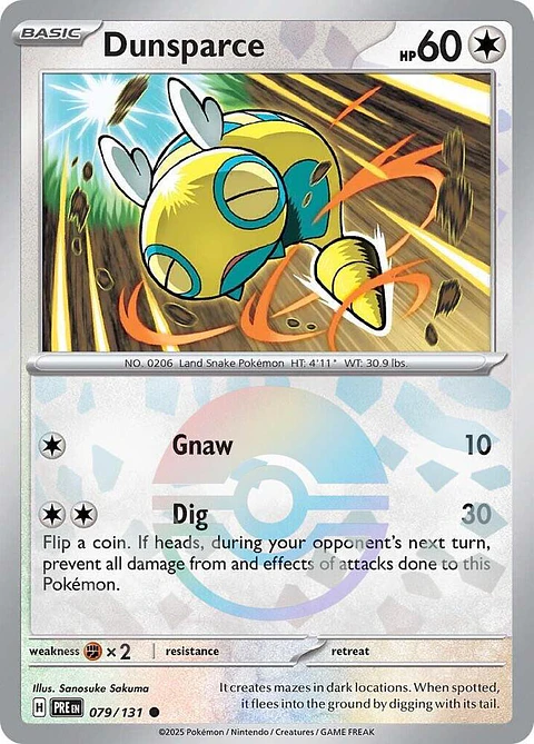 Dunsparce - 079/131 - Common - PRE 