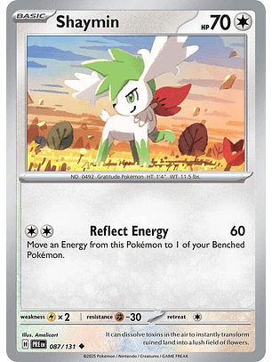 Shaymin - 087/131 - Uncommon - PRE 