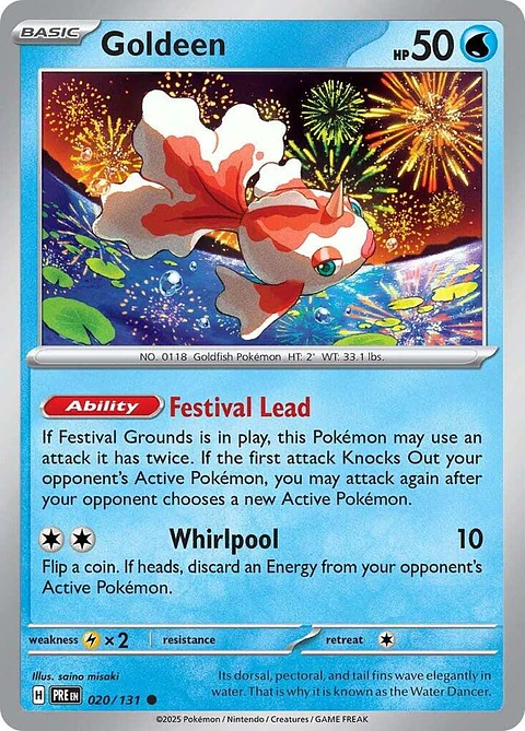 Goldeen - 020/131 - Common - PRE 
